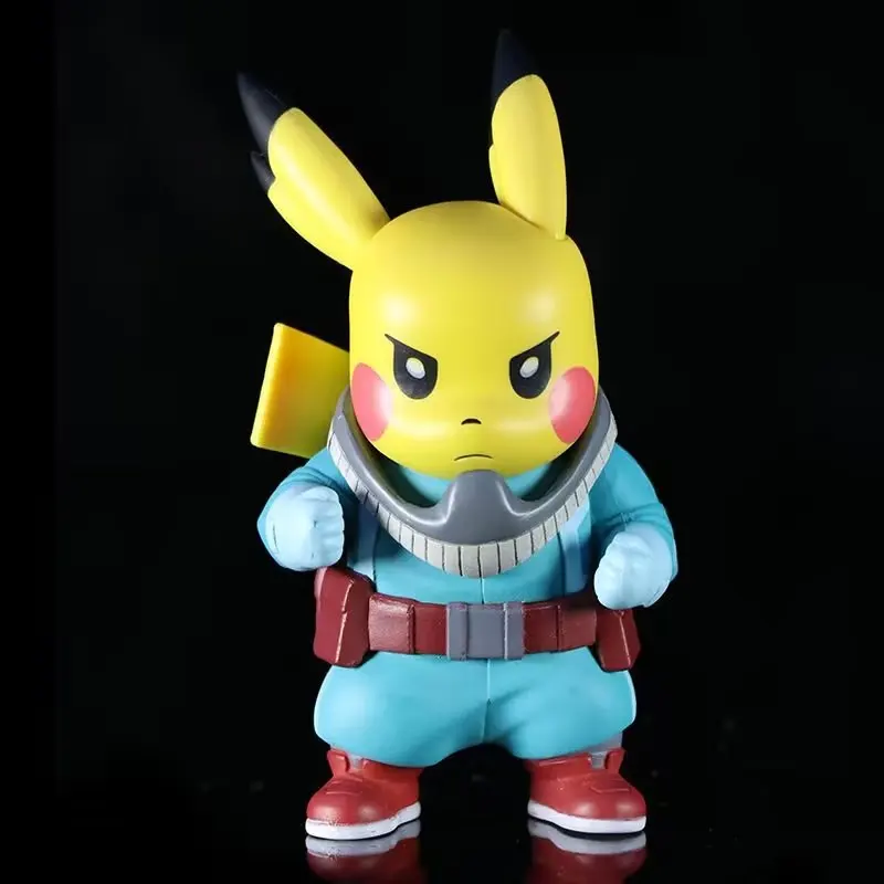 Wholesale Japanese Cartoon Pokomon Anime Figure Pika Action 10CM PVC Toys Cos Cute Doll Collection Model