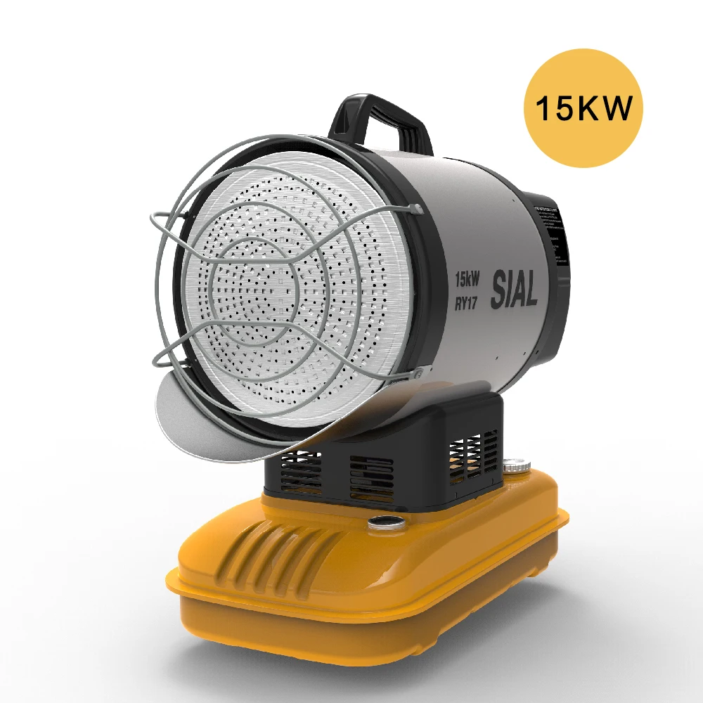 SIAL 15KW industrial Portable infrared  oil Heater Industrial heater oil radiant heater