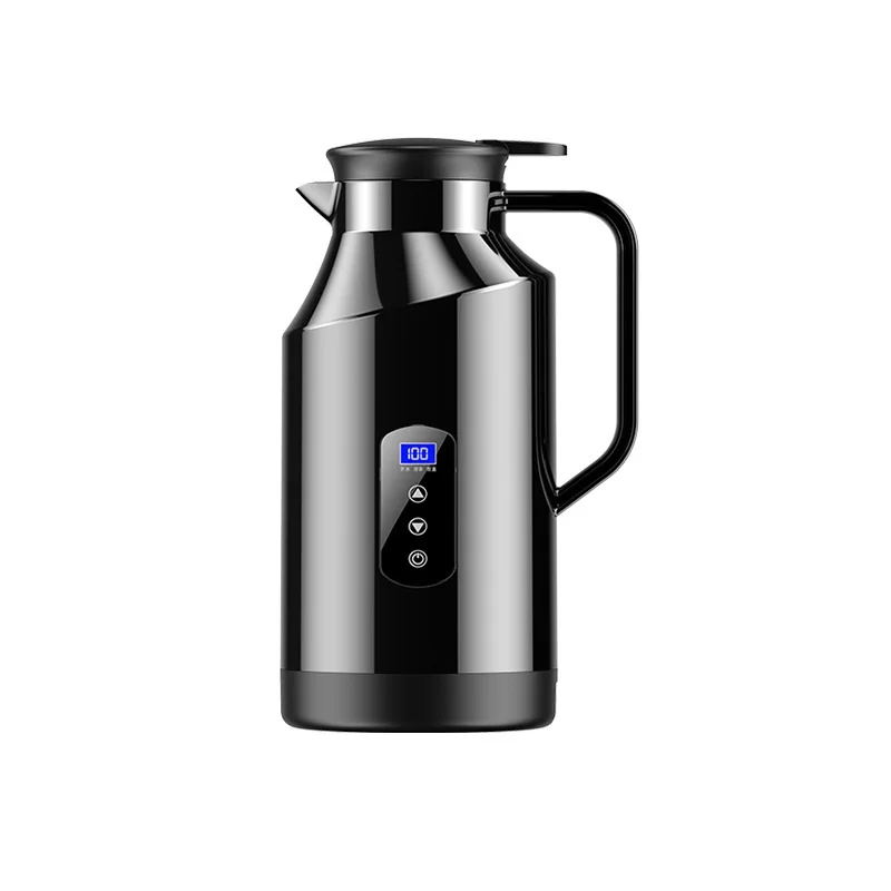 Car kettle large capacity 12v24v car universal electric kettle insulation boil water fast boiling kettle stanley cup