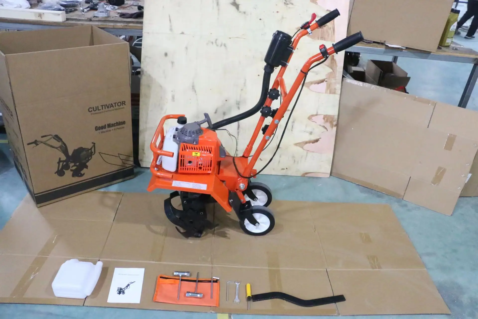 Gasoline and Diesel Engine Power Rotary Cultivator Farming Equipment for Cultivating & Tilling