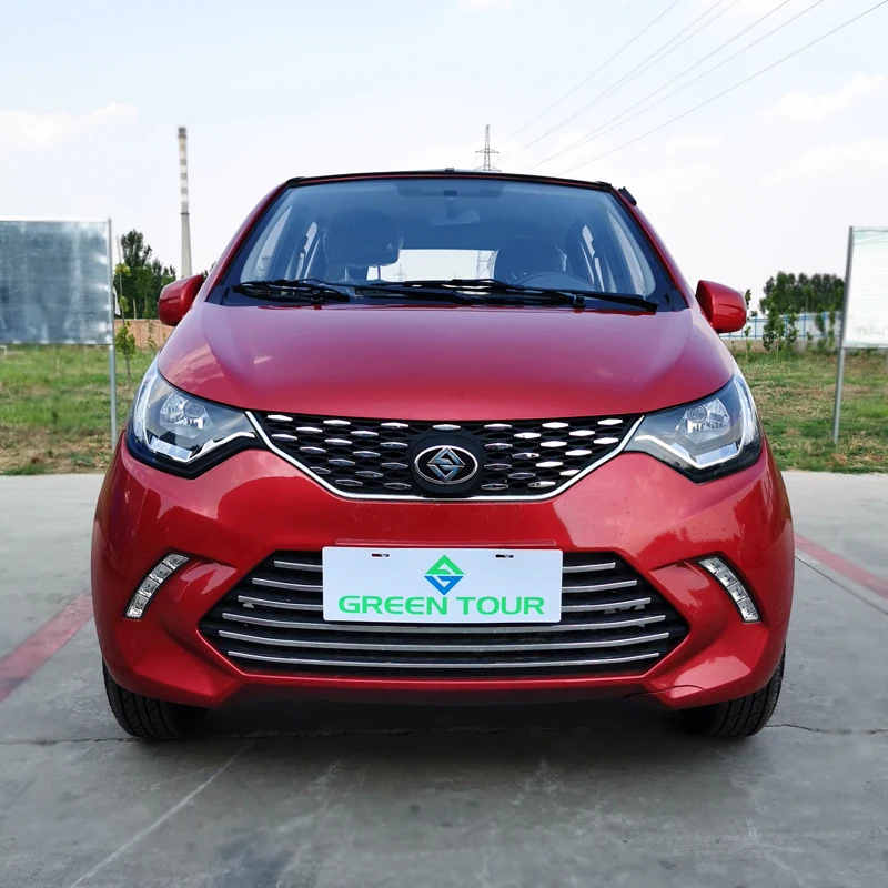 Automobile 4  Four Wheel  Adults Solar Car EV Right Hand Drive Electric Car