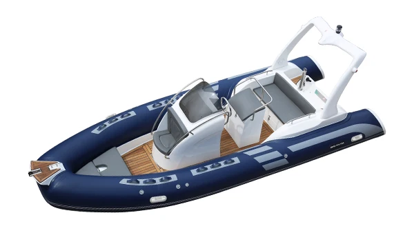 New Design Hypalon RIB 580 Luxury Yacht Super Fiberglass Inflatable Used Fishing Sport Boat for Sale