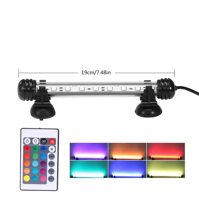 Fish Tank and Aquatic Plant Backlight Illuminated Background LED Aquarium Light