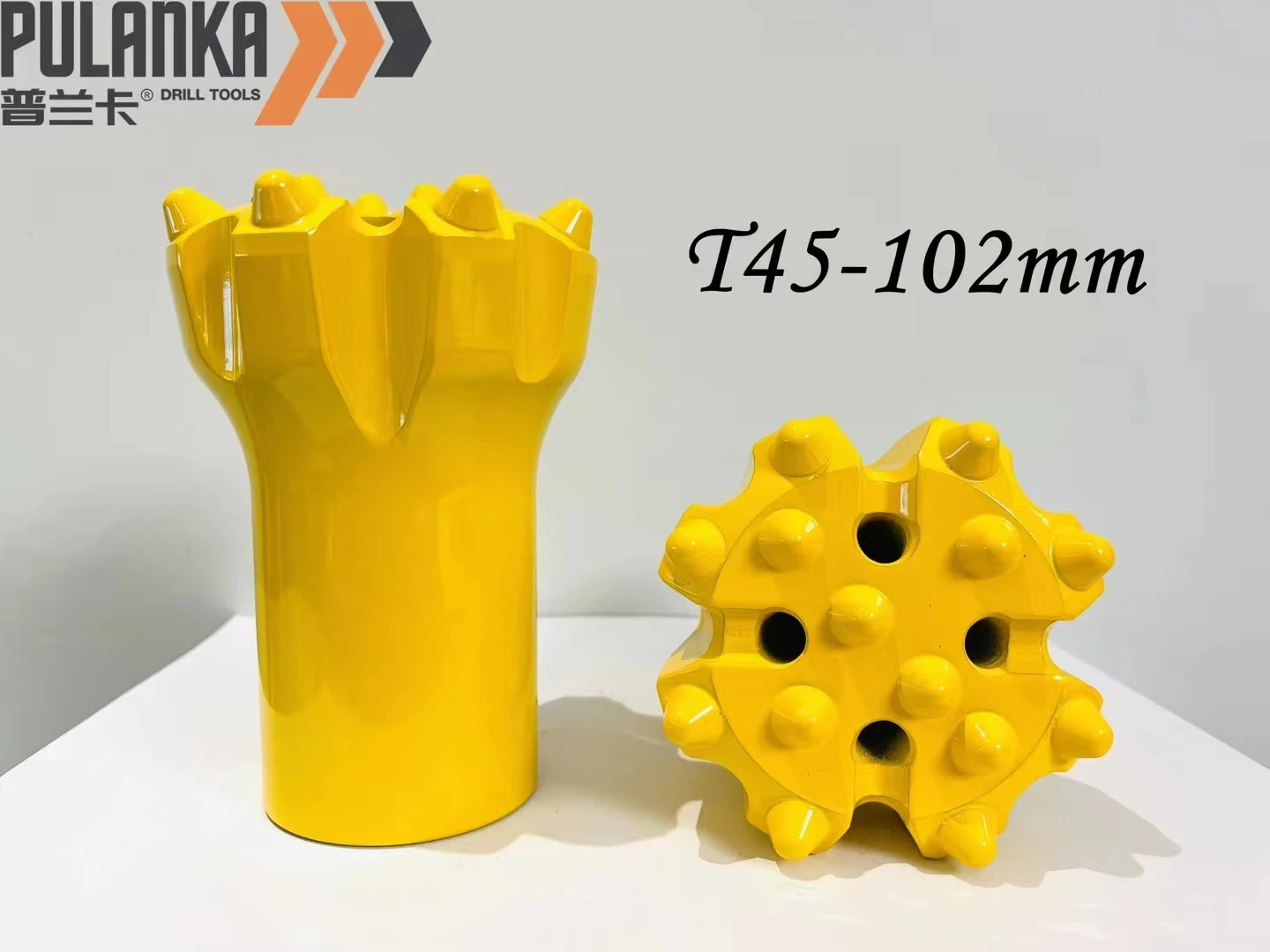 Thread Drill Bits Retract Button Bit T45 76mm 89mm 102mm Top Hammer Rock Drilling Bits for Mining and Well Drilling