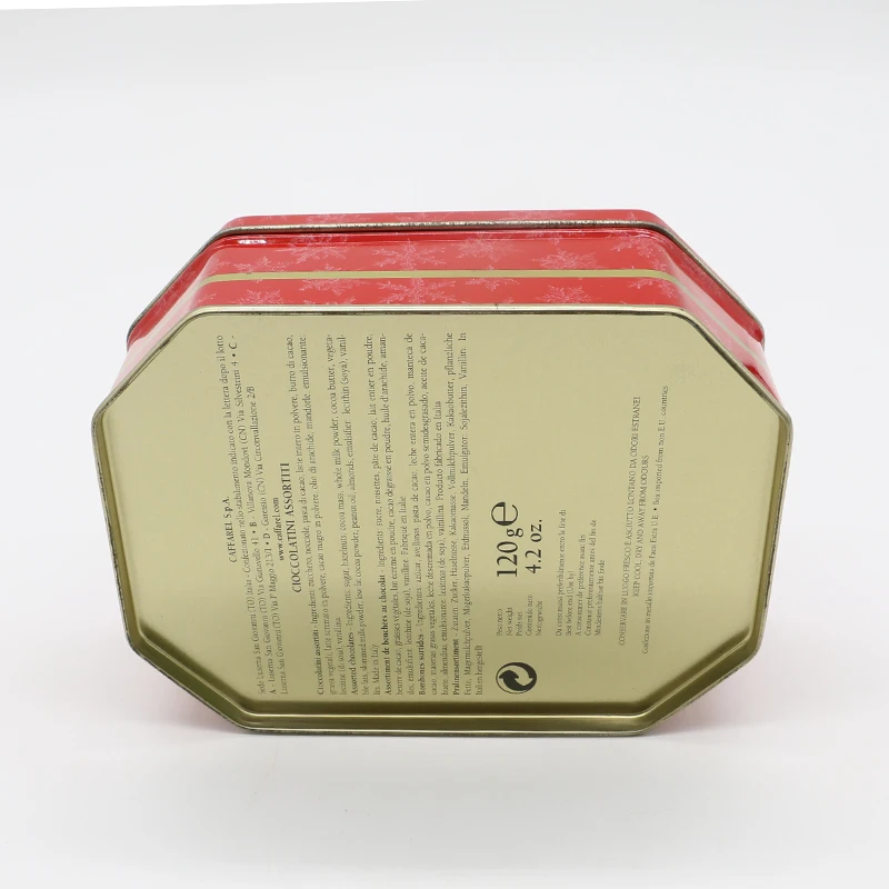 Factory Customized Printed Tin Cake Chocolate Fairy Tale Gift Candy Biscuit Halloween Box Boxes Confectionary Christmas Tin Box