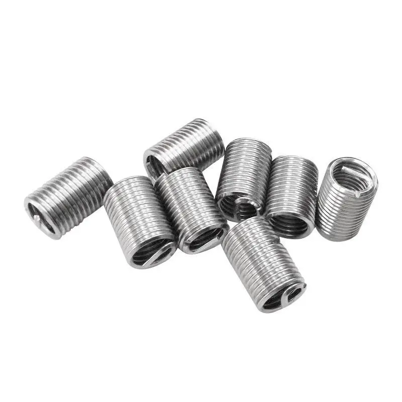 Molybdenum Disulfide Coated Stainless Steel Wire Screw Sleeve M3*0.5*2.5D Type Thread Inserts