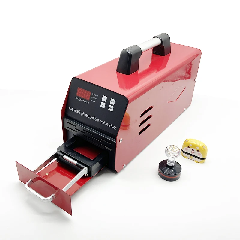 Name Stamp Maker Rubber Flash Making Machine Fully Automatic