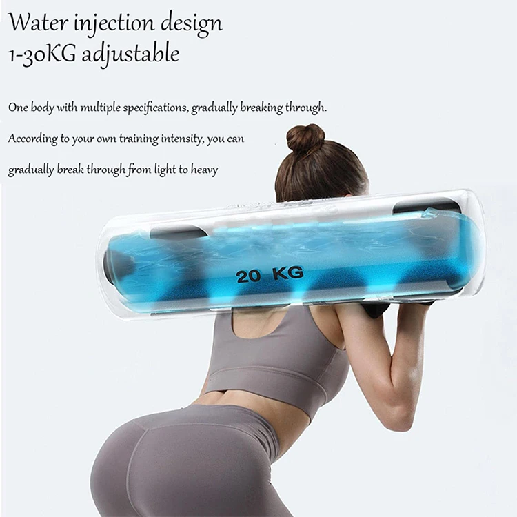 New Arrival Aqua Training Bag Ajustable Weight Weightlifting Fitness Water Bag Training Water Filled Power Aqua Sandbag