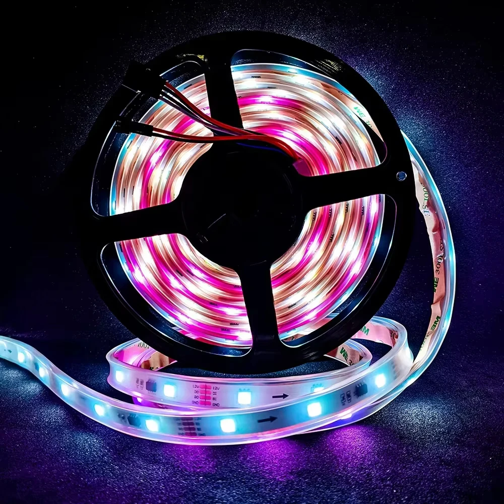 Flexible LED Strip Light SMD 5050 2835  COB   WCOB  RGB White 60LEDs 80d 120d Ra>90 12V 24V for hotel