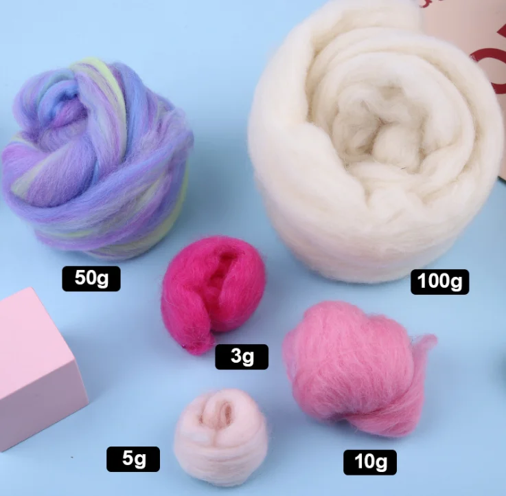 giant blanket yarn high quality fluffy soft merino wool tops super chunky yarn