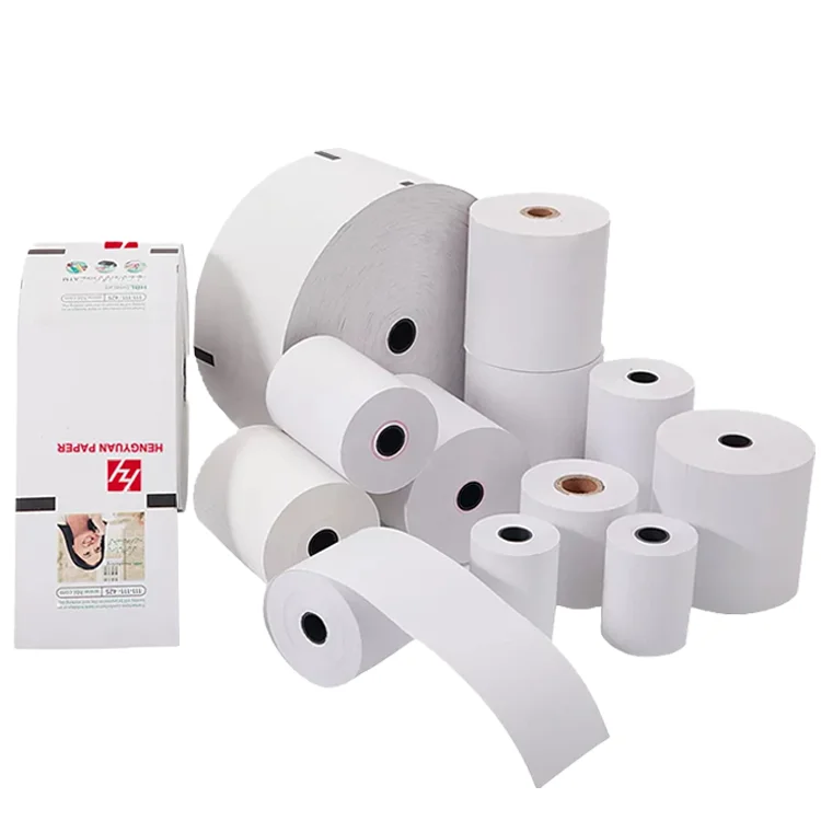 Wholesale 57mm Thermal Paper Roll BPA Free 57X30mm 57X40mm Bill Receipt Cash Register Paper for ATM/POS/Fax Paper