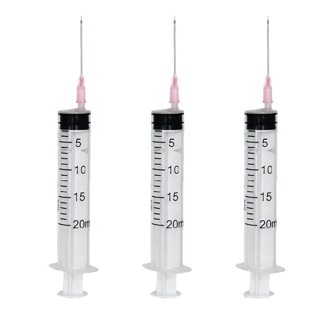 High quality veterinary injection gun 20ml sterile syringe can be used for livestock injection