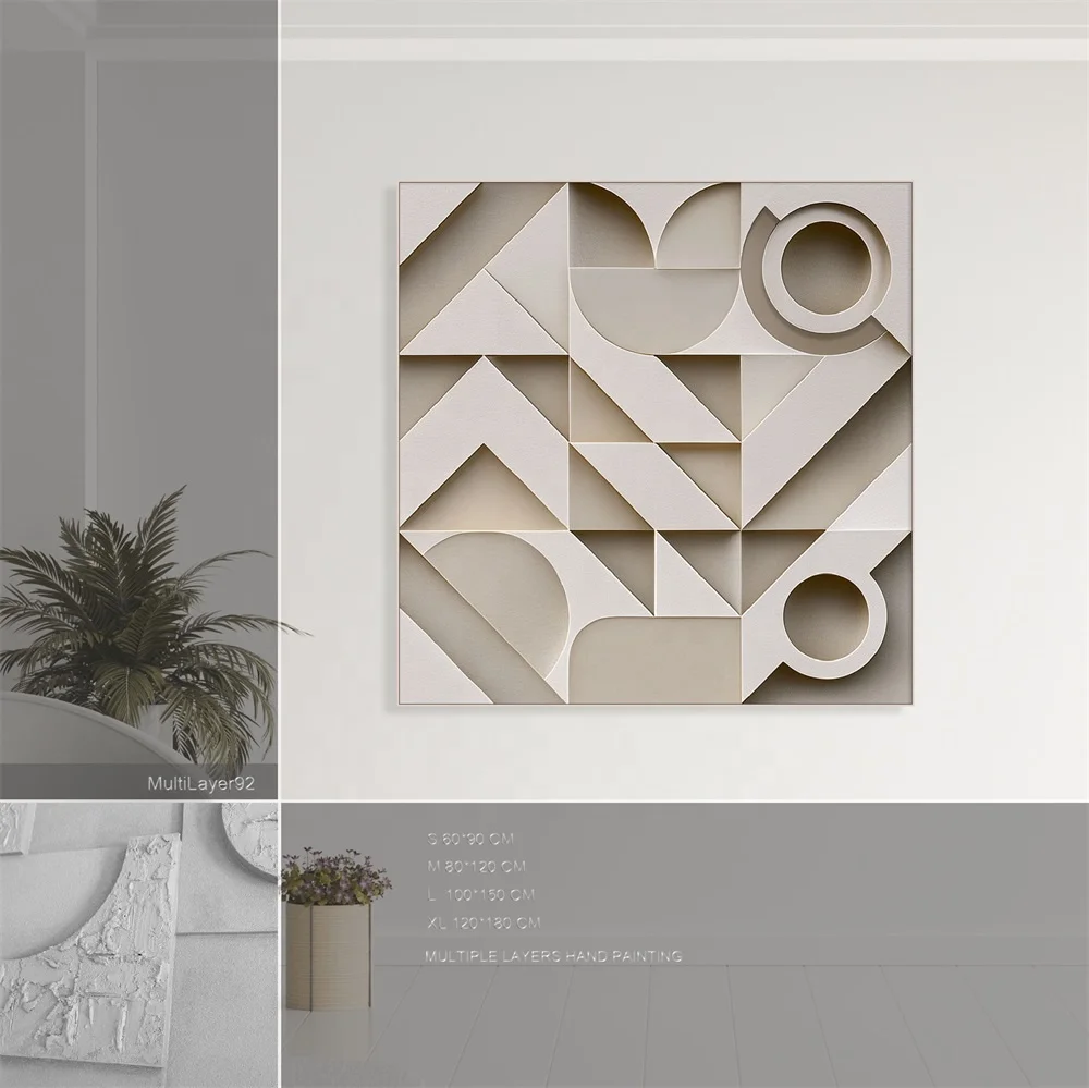 Relief Wall Painting Wall Art Craft 3D Painting Resin Paint Handmade Painting for Home Decor Arts