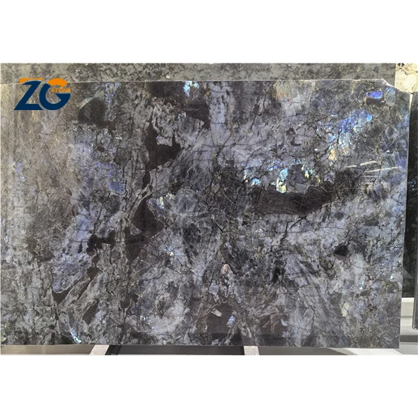 ZGSTONE лидер продаж натуральный лабрадорит синий гранит гранитная плита для роскошного обеденного стола индивидуальные гранитные плиты
