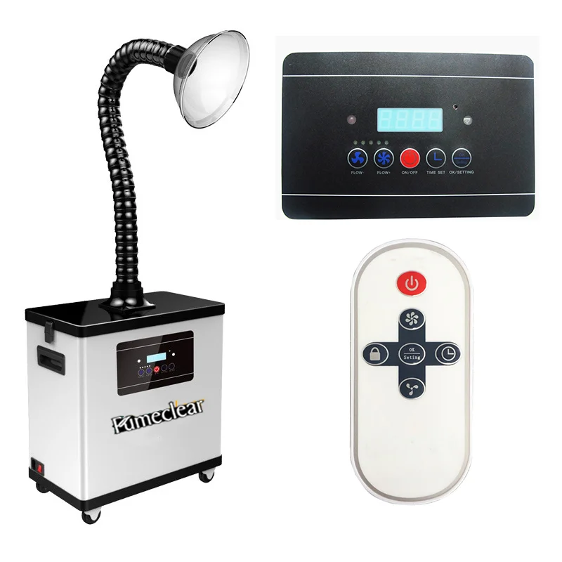 200W High Power Laser Medical Smoke Evacuator Beauty Hair Salon Fume Extractor