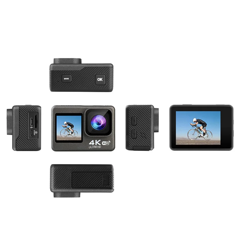 Экшн-камера wifi hd сенсорный экран видеозапись низкая цена go pro 9