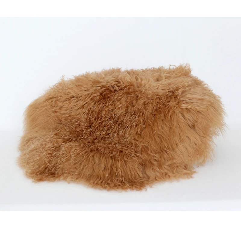 Ivory White Curly Wool Rug Flokati Fur Vintage Fur Blanket Newborn Photo Prop Newborn Blanket Curly Merino Fur Baby Backdrops