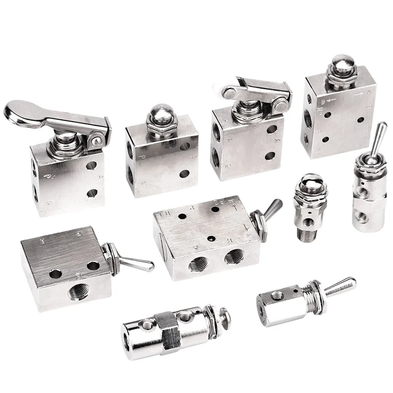Air Button Valve Manual Switch TAC type hot-selling TAC2-31P TAC-3P 3V  4P 4V TV-3S
