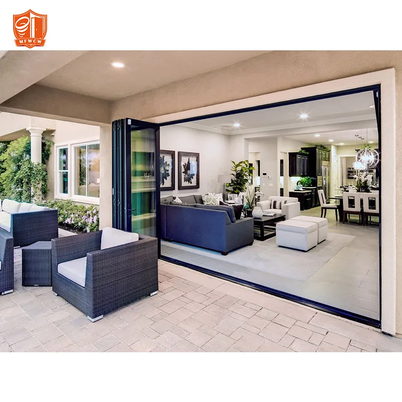 large size veranda aluminum bifold glass folding doors alu glass bifold doors doors and  folding glass accordion window