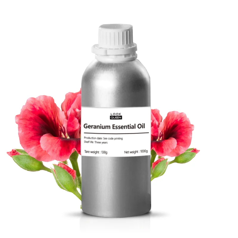 Manufacturer supply wholesale bulk price OEM 100% pure natural organic  Geranium  essential oil