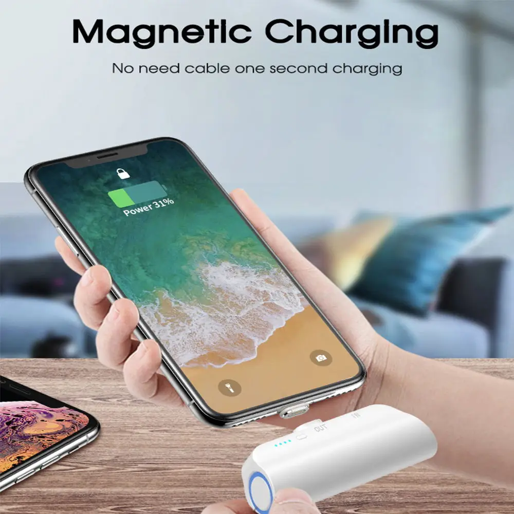 Tongyinhai Charging Products Factory best sale emergency charger magnetic power bank mini size power banks