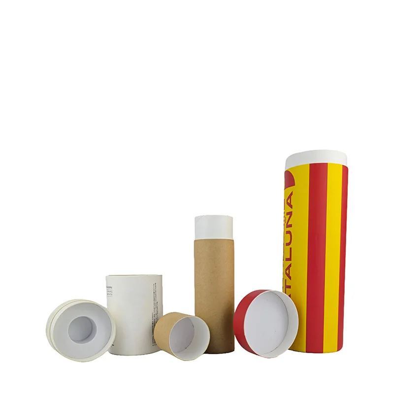 Custom logo good quality OEM service  wholesale perfume bottle and box paper tube for packaging