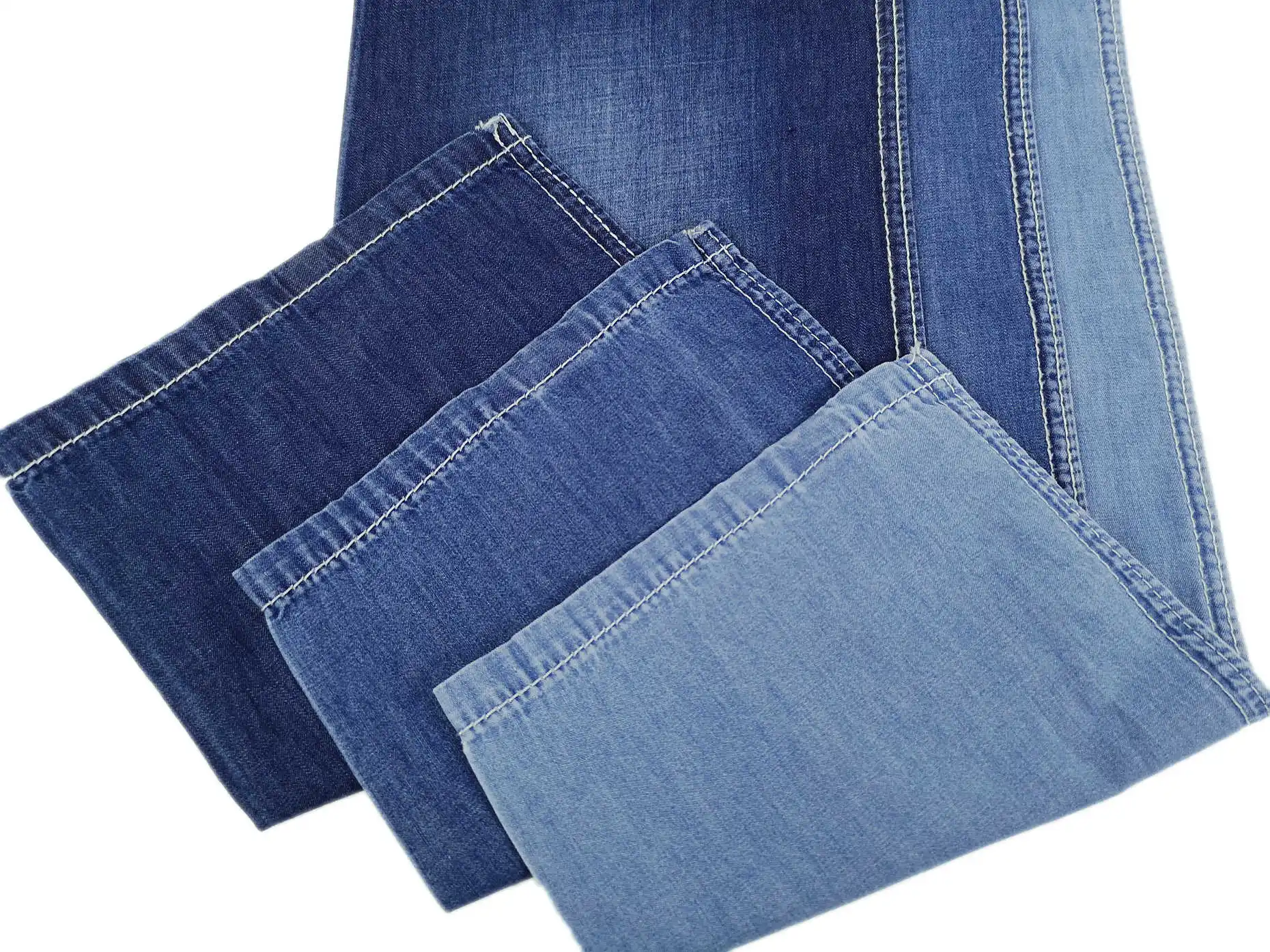 701 Gold supplier hot sale light weight 100% cotton denim fabric for shirt