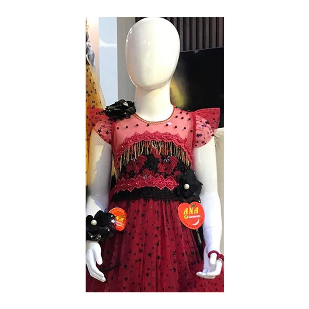 summer girls cartoon dresses cute pony black print baby frock design