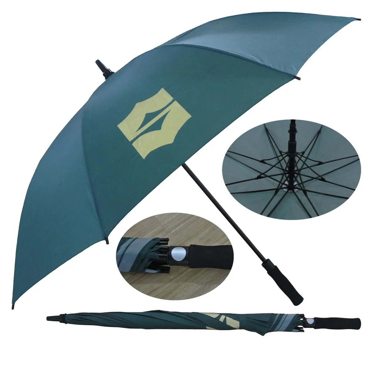 radius70cmX8panels double layer airtel golf umbrella