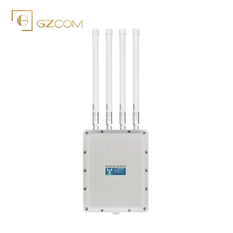 GZCOM 1800M IPQ6000 mu-mimo BLE Openwrt 11AX WIFI 6 1000mw wireless outdoor ap router