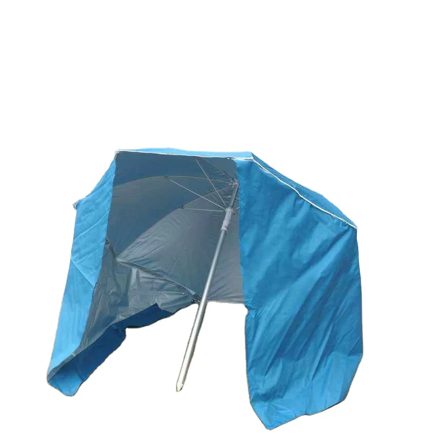 Portable Beach Parasol And Camping Umbrella UV Resistant Windproof 200cm FEATHER