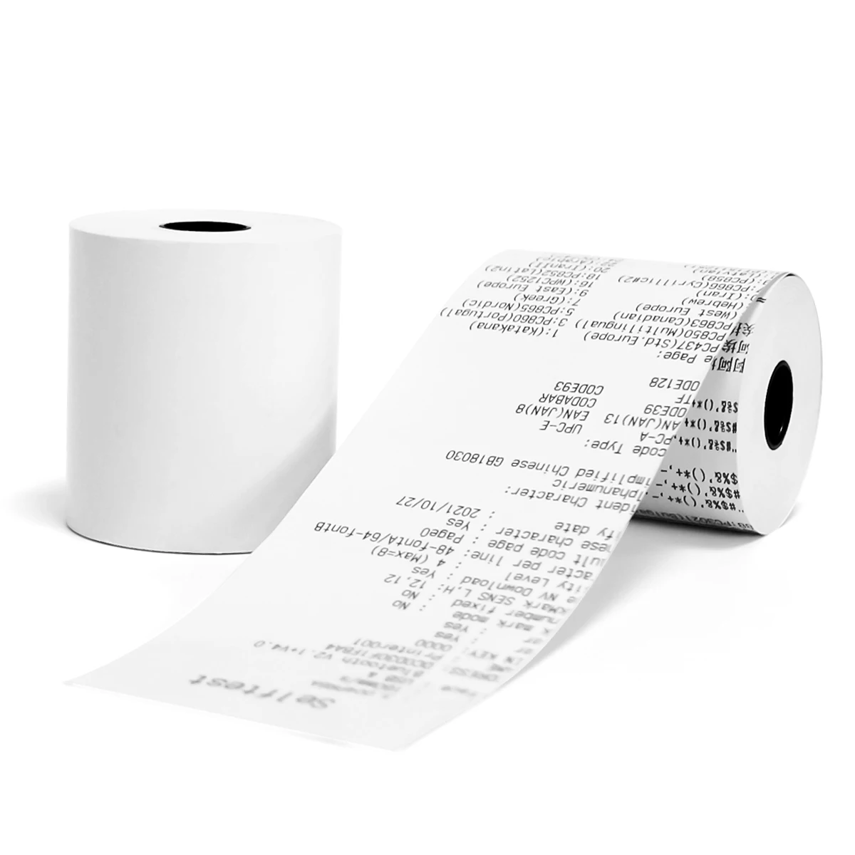 Factory Supplier Cash Receipt Paper 57x50mm 48gsm Thermal Printer Paper Roll for Cash Register Credit Card Pos Machine