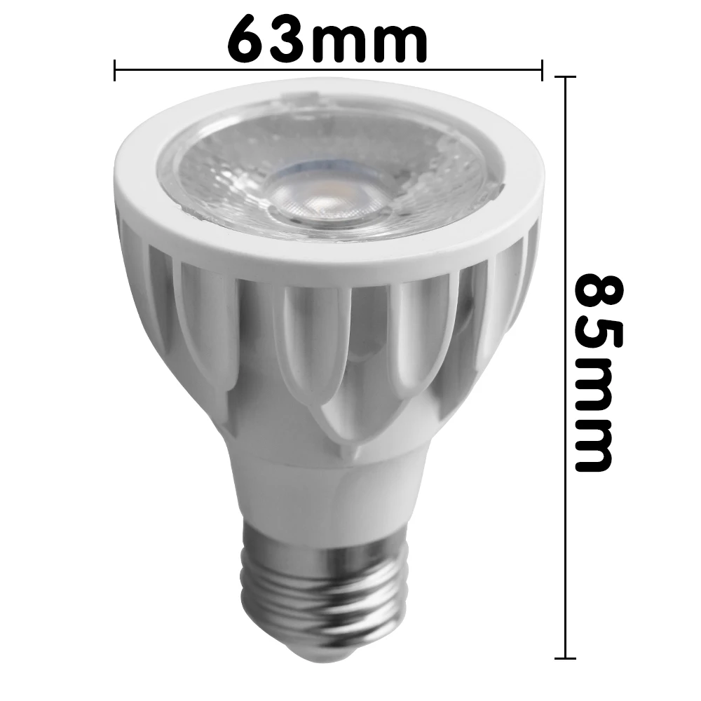 PAR Light E27 Lamp 12w Spotlights Led Bulb PAR20 Spot Lights for Home Indoor Lighting