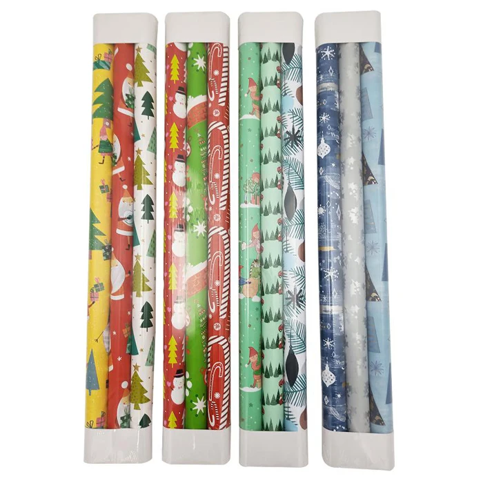 Christmas wrapping paper , packaging rolling paper
