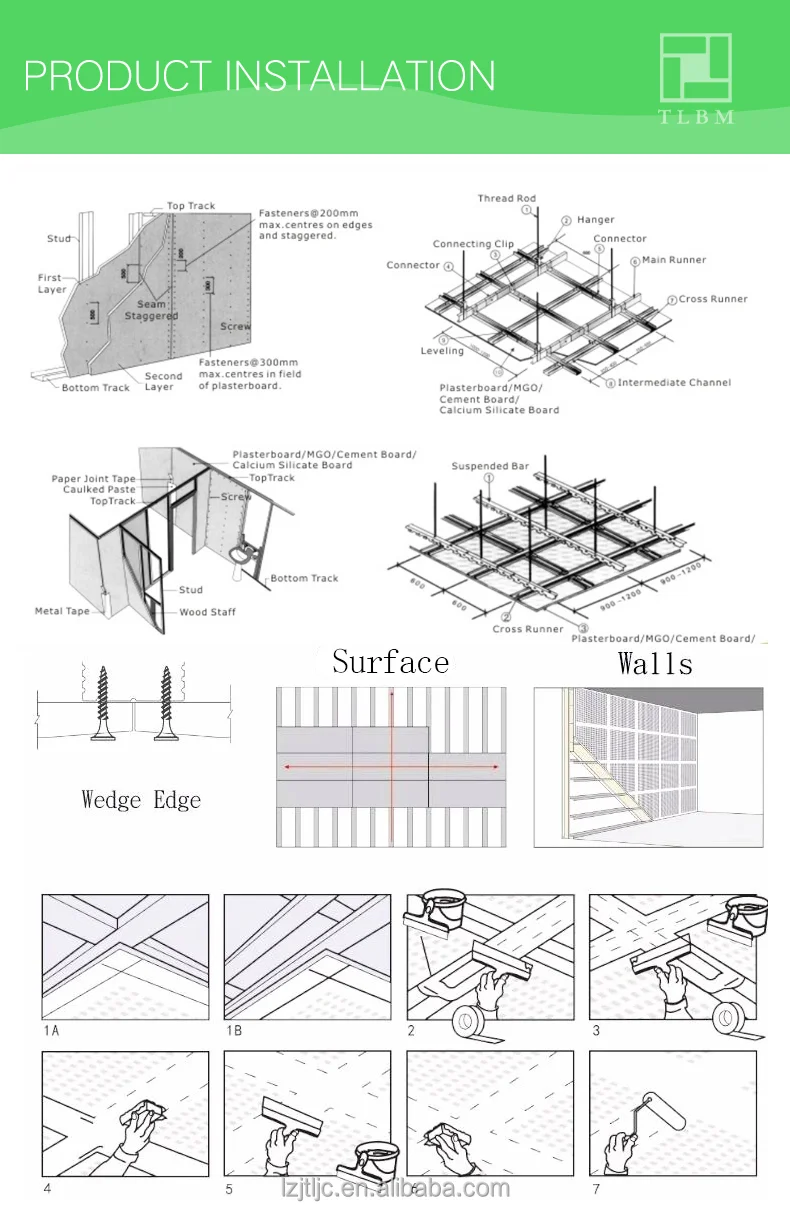 Gypsum Board Mold Resistant Drywall Shims Sheet Rock Dry Wall Gypsum Board Gypsum From China Plasterboard-africa Fixings
