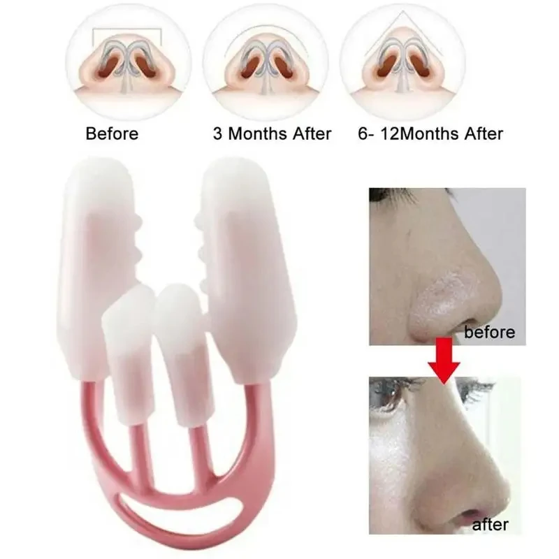 Nose Up Lifting Shaping Shaper Orthotics Clip Beauty Slimming Clips Straightening Tool Massager Nose Up Nose Corrector Clip