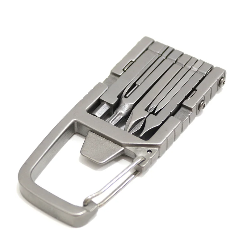 12 in 1 Multi-Functional Stainless Steel Outdoor Folding Screwdrivers Tool High Quality Cabinet Accessories For Camping Hiking