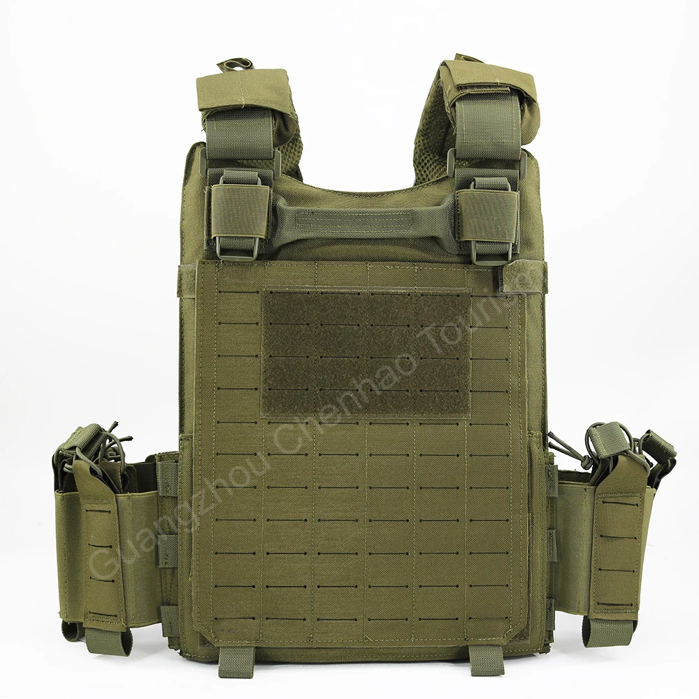 Chenhao 1000D Nylon Plate Carrier Vest Heavy Duty Tactical Molle Body Plate Vest Personal Protective Plate Carrier Tactical Vest