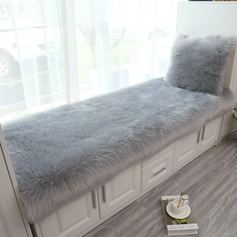 Home carpets living room decoration carpet knitting handmade rabbit fur rug high pile meowth plush rug