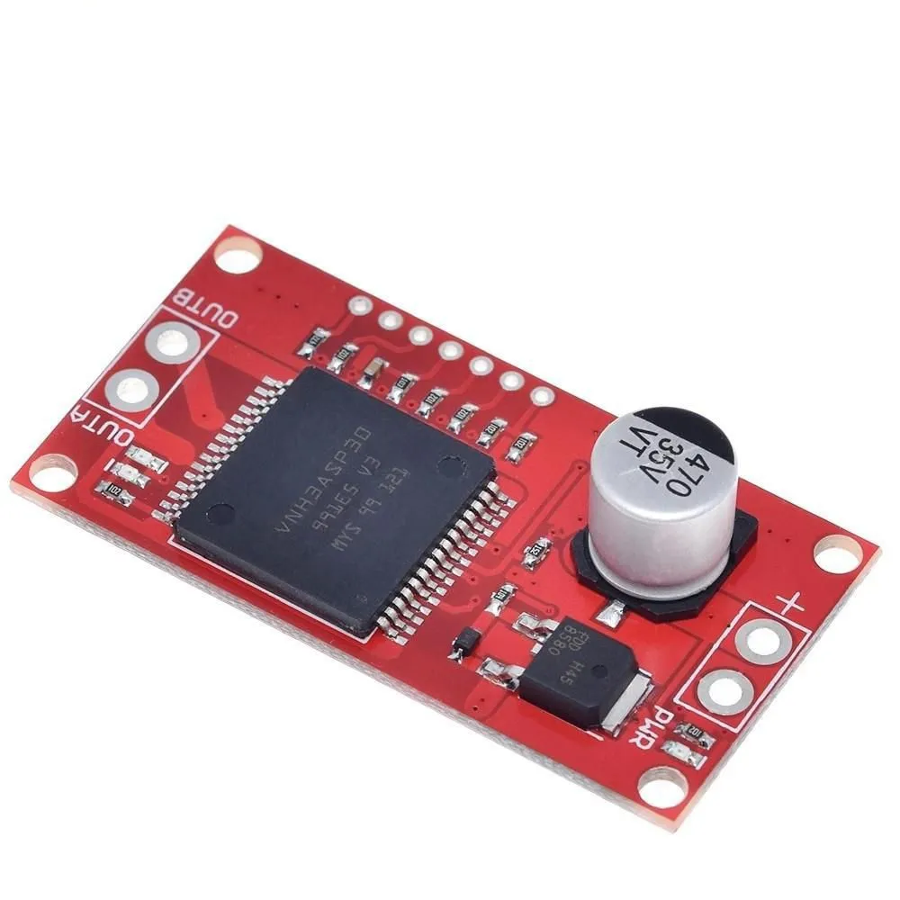 VNH2SP30 H-bridge Shield Full Bridge Stepper Motor Driver Module High Current 30A Drive Board Replaced L298