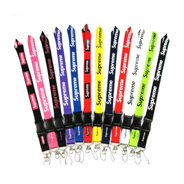 Длинный однотонный шелкографический фон с принтом на заказ, мексиканская печать, дешевые ключи, розовые телефонные ремешки, цепочка