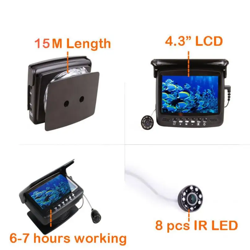 Подводный визуальный fish finder рыболовная