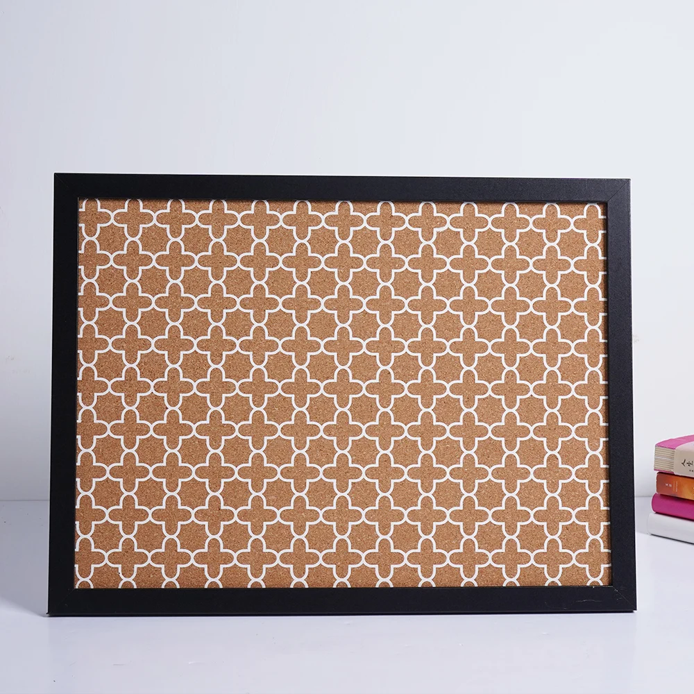 Wooden Frame Cork Board Notice Board MDF Frame Bulletin Board Office Whiteboard