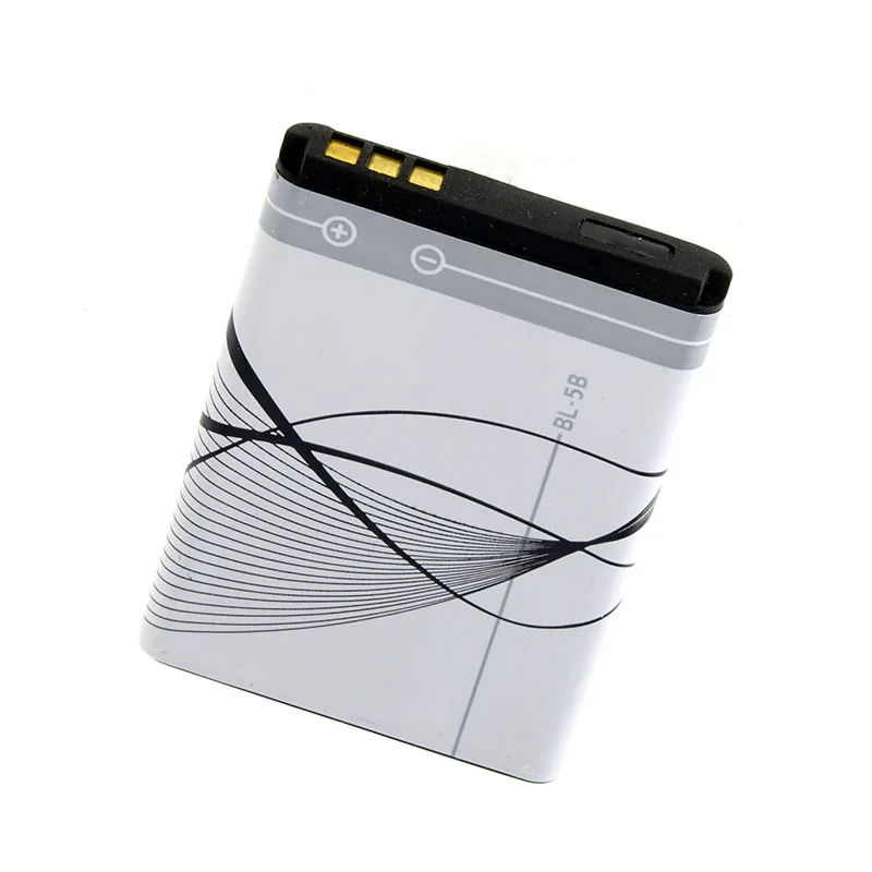3.7V 800mAh good price BL-5B mobile Battery for Nokia 5320 5300  5200 6021 N80  N90