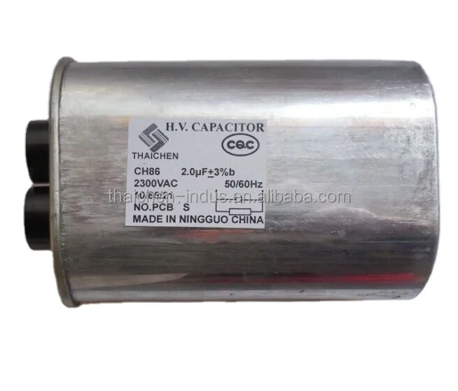 2.00uF 2300VAC high voltage microwave oven capacitor