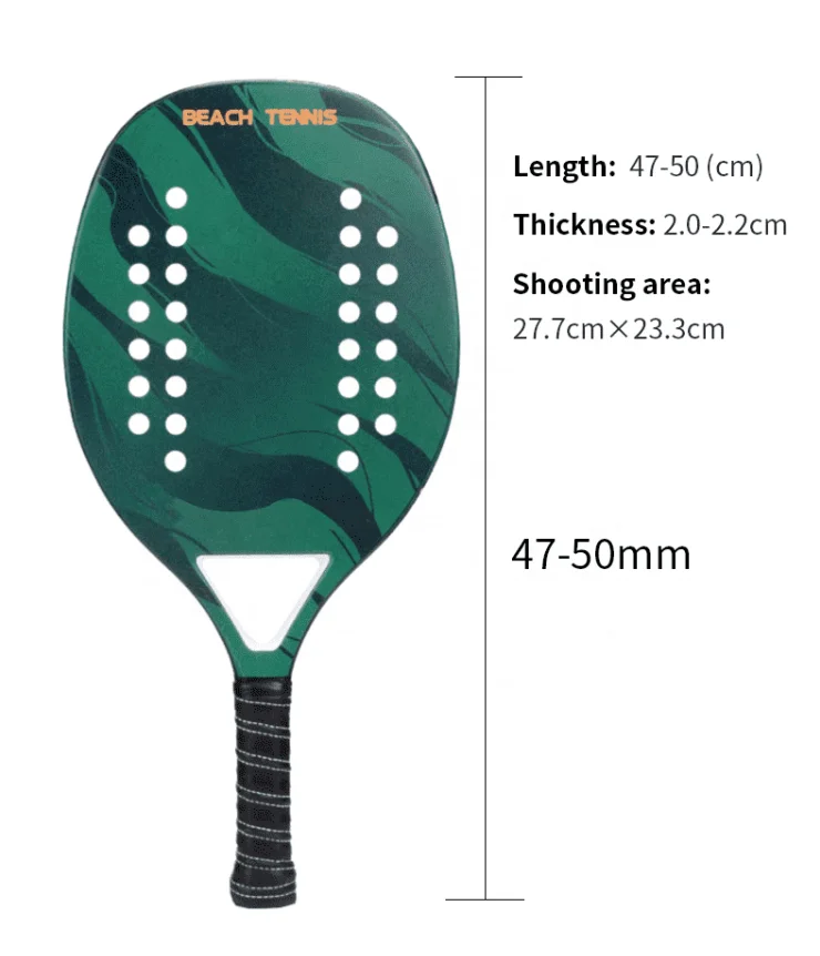 High quality low price Manufacturer wholesale carbon beach tennis padel racket with customized logo