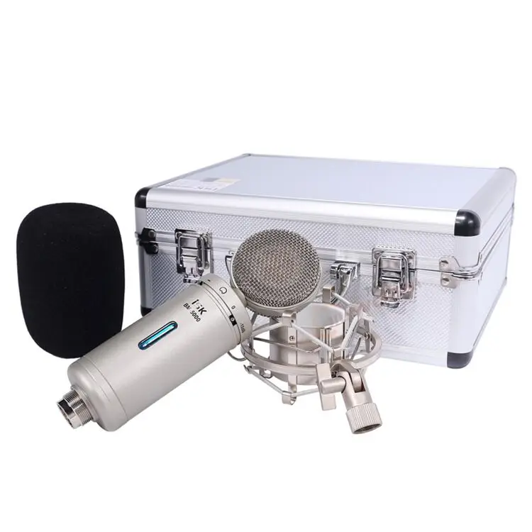 ISK Condenser microphone BM-5000 mobile phone Karaoke microphone computer live call mcyy microphone recording