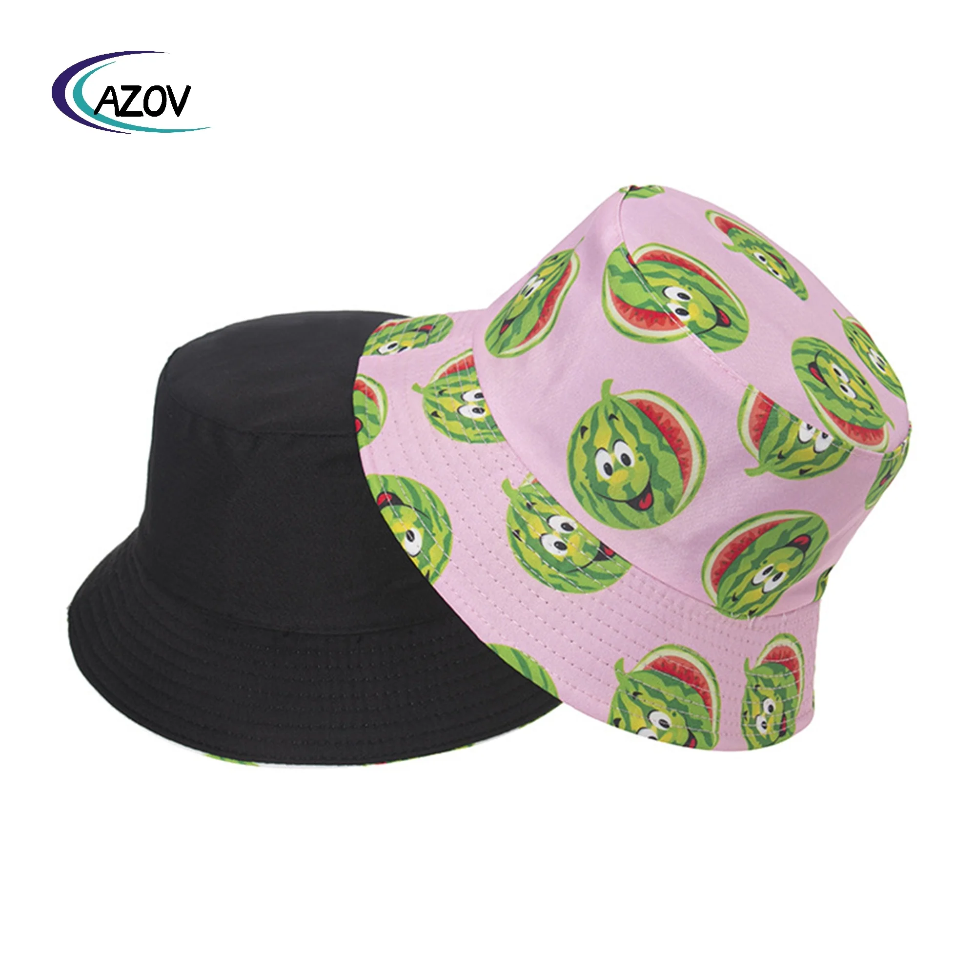 outdoor cute funny corn grape fruit reversible fisherman hat bucket hat summer  2025 arrival