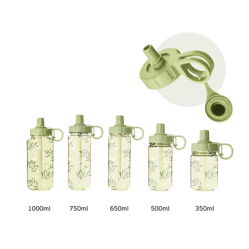 BPA free plastic water bottle customization color and logo tritan material plastic water bottles wholesale