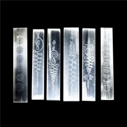 High Quality Natural Crystal Healing Stone Selenite Stick Chakra Crystal Selenite Plate
